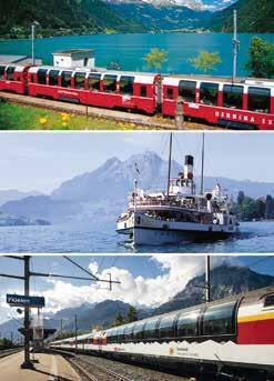 Moritz und Zermatt Reiseführer Alpenbahnen und Schweiz-Karte Transfers Bahnhof - Hotel und zurück in St.