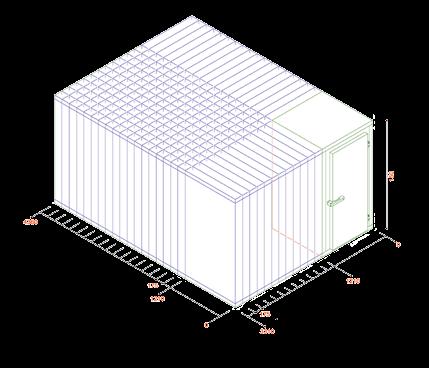Celltherm Kühlzellen MaSSgeschneidert und passgenau Modularer Zellenaufbau CELLTHERM Kühlzellen werden in modularer Bauweise hergestellt.