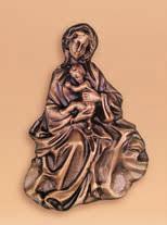 4,0 x,5 cm 5 6 Immaculata Bronze: 54666 Alu: