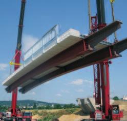 42 chemiereport.at 6/08 Europas erste glasfaserverstärkte Kunststoffbrücke Im hessischen Friedberg wurde Europas erste Stahl-GfK-Verbundbrücke fertiggestellt.