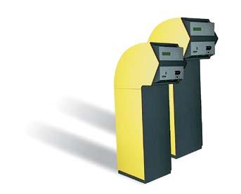 Kassenautomat Der Kassenautomat besteht aus den multifunktionellen MODPARK Modulen, die so angeordnet und programmiert sind, dass ein Parkplatzbenutzer ohne Inanspruchnahme eines Kassierers seine