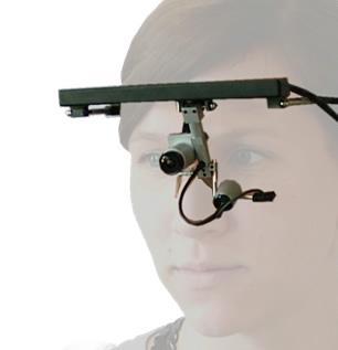 Folie 7/15 Dikablis - kopfgetragenes, video-basiertes Eye-Tracking-System freie Kopfbewegung des Probanden leichtes Gerät mit hohem Tragekomfort auch für Brillenträger