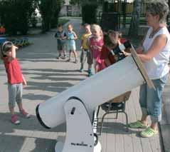 12 Umschau Birkenwichtel erleben Feuerball zum Anfassen Die Heranwachsenden der Kindertagesstätte Birkenwichtel Meitzendorf schlossen am letzten Mittwoch im Juli ihr Astronomieprojekt ab.