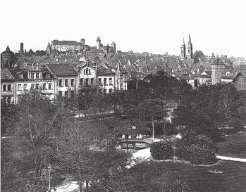 Die Prateranlage Die Prateranlage 1879 Kaum jemand in Nürnberg kennt die kleine Grünanlage, direkt am vielbefahrenen Altstadtring gelegen.