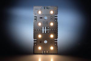 Hohe Leuchtkraft bei geringem Verbrauch Mit über 83.700 lm / m 2 besitzen die MiniMatrix LED-Module eine enorme Leuchtkraft.