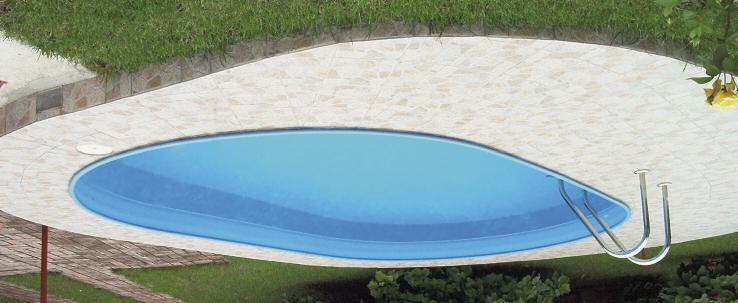 Pool-Set TREND Ovalform Einbaubecken Jahre Pool-Garantie* auf Stahlwand + Innenhülle *siehe Garantiekarte TIPP für alle Poolset Premium und Trendmodelle Einhänge-