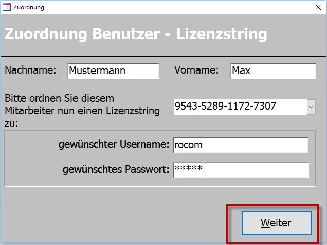 Sollte Tau-Office UNA keine Verbindung zum Internet herstellen können, wird Ihr Browser aufgerufen (lizenzen.tauoffice.de) und Sie werden aufgefordert, Ihren Lizenzstring einzugeben.