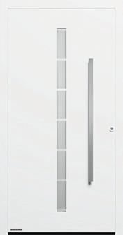 Für alle, die Eleganz wünschen 1-flügelige Haustüren ThermoSafe mit Aluminium-Türblatt Aufmassfertigung (B H RAM): max.