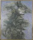Lokaltermin III, 1963 Öl auf Leinwand, 162 x 130 cm signiert und datiert WV Gerlach-Laxner 393»Starr nicht drauf; es handelt sich nicht um Magie, die