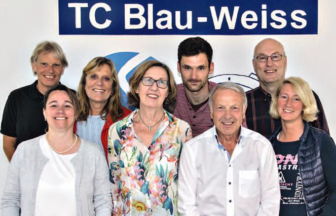 organisation TC Blau-Weiss Presseteam 2018 v. l.