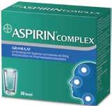 Aspirin Complex Granulat, 20 Beutel statt 14,99 1) 12,98 Iberogast 50 ml statt 20,96 1) 16,98 100 ml = 33,96 Aspecton Hustentropfen