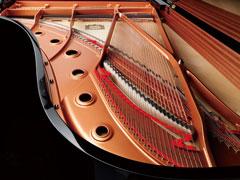 Für Klaviertechniker ist die Herstellung der Krone von herausragender Bedeutung, da erst sie dem Klavier Leben einhaucht.