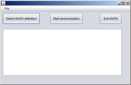 Anonymisierungstool der TMF (Anon-Tool) Konfigurationsparameter: kvalue Threshold SearchType WorkReport spez. Attribu