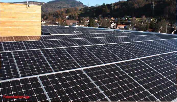 Energiekonzept - Fotovoltaikanlage Fotovoltaikanlage: Leistung 13 kwpeak