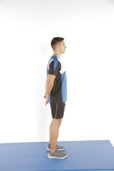 Sprünge aus dem Fussgelenk Unterkörper: Wadenmuskulatur Schulterbreiter Stand auf den Zehenspitzen, Arme auf der Hüfte abgestützt, kleine