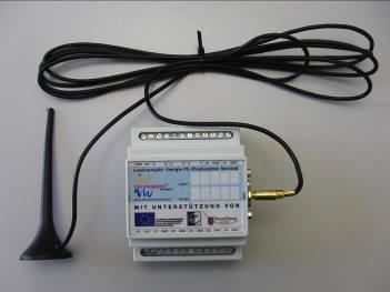 Ertragssicherung bei PV Anlagen SolarCONTROL Online Überwachung der Stromproduktion Datenlogger mit integriertem GSM Modem - kein ständiger Internet Anschluss erforderlich Laufende