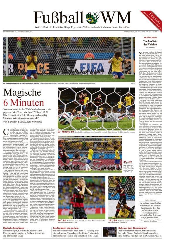 Fußball WM 2018 Mission Titelverteidigung, spannende Duelle, ausgezeichnete Berichterstattung Begleiten Sie das Turnier des Jahres in den Medien der Frankfurter Allgemeinen Die Redaktion der