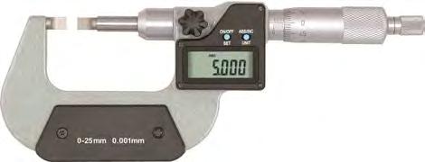 Messschrauben Micrometers SYLVAC Digital-Bügelmessschraube IP67 (wasser-/staubdicht) mit Schnellverstellung und Datenausgang Digital micrometer IP67 (waterproof/dustproof) with quick adjustment and