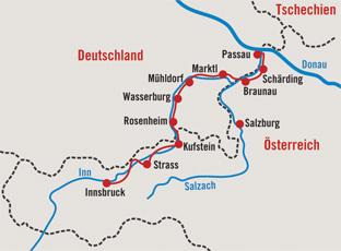 schließen 1.Tag: Individuelle Anreise nach Innsbruck Individuelle Anreise in die Tiroler Landeshauptstadt. Es bleibt noch Zeit um Innsbruck per pedes zu erkunden.