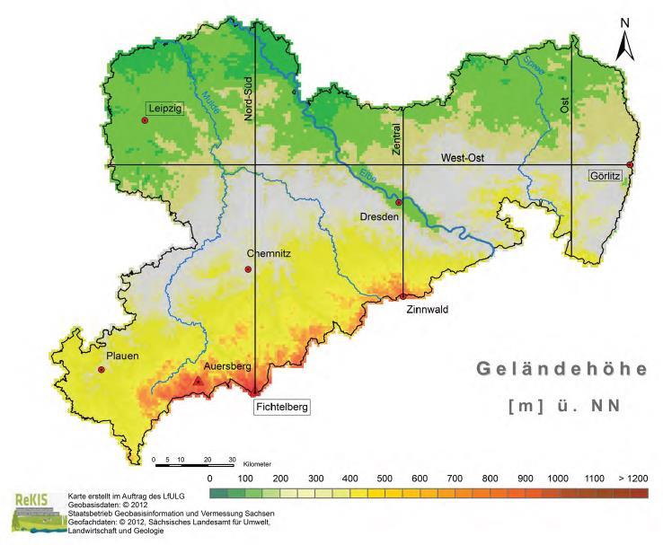 Sichtbarmachung von Änderungen im Starkregenverhalten Starkregenereignisse R90p und R95p: Vegetationsperioden
