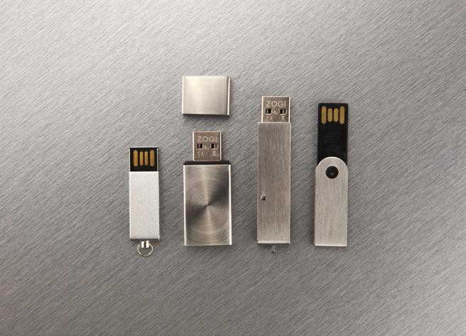 usb.»gently Metal«USB Sticks in