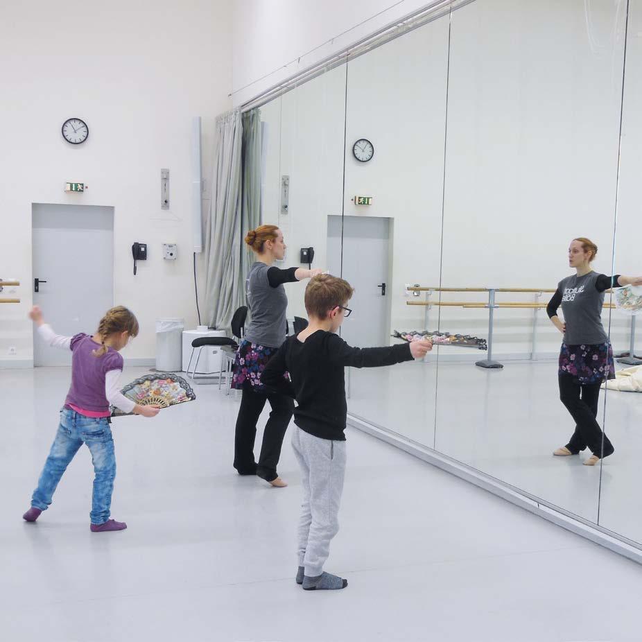 RUNDBlick Wie sieht es beim Ballett aus? Wo trainieren die Tänzerinnen und Tänzer und was passiert hinter den Kulissen?