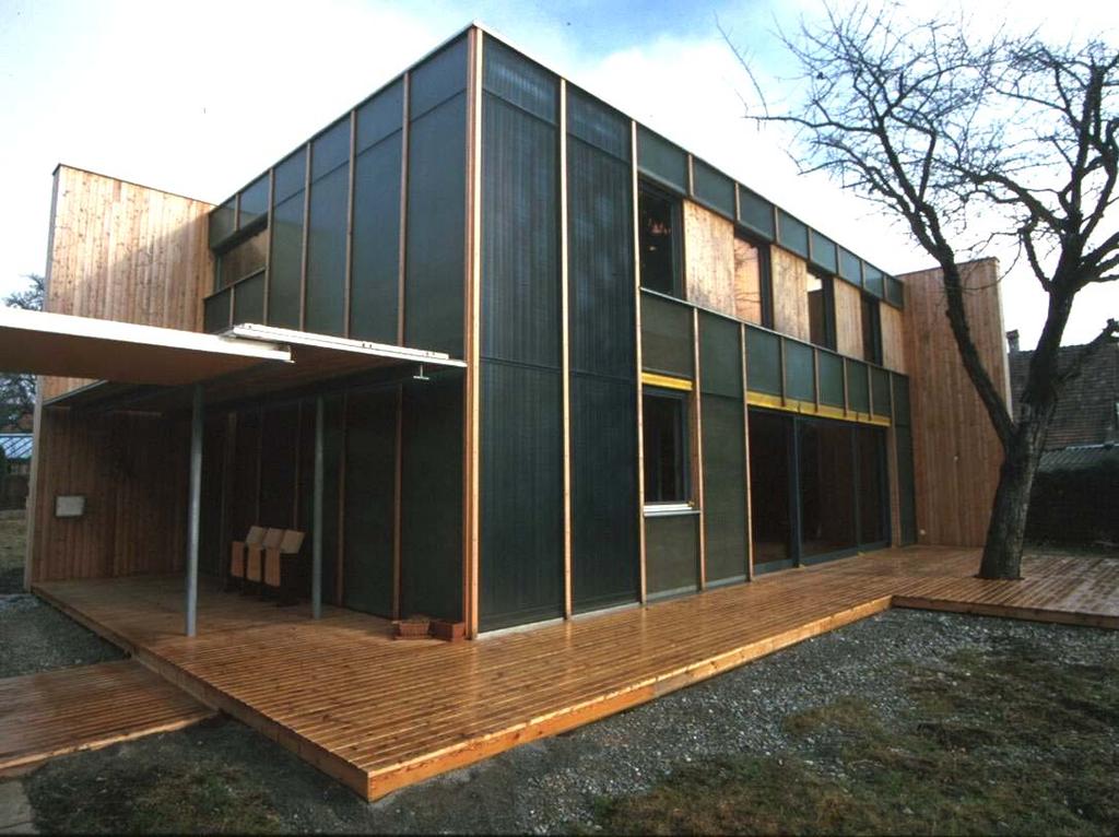 So kann ein besonders energieeffizientes Haus aussehen Ansprechende Architektur