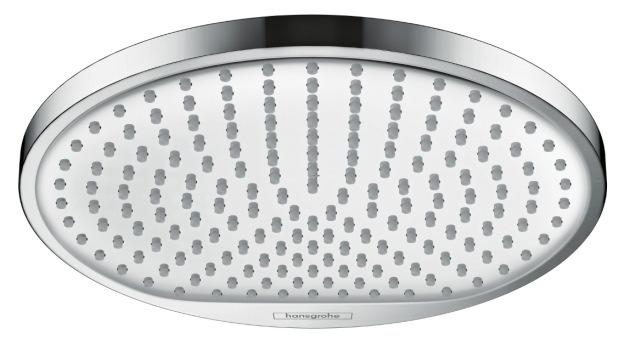 Beim Duschen sorgt die hansgrohe EcoSmart-Technologie für einen geringen