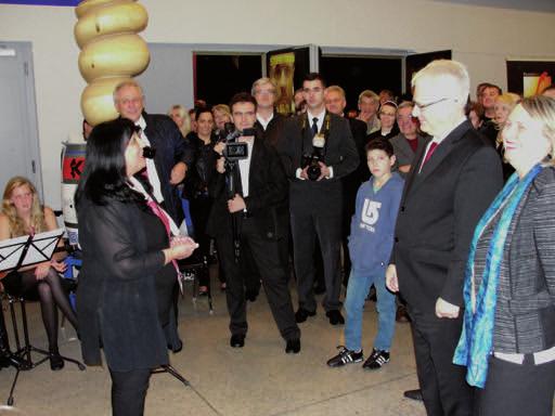 Hoher Besuch Am 6.11. besuchte der kroatische Präsident Dr. Ivo Josipović das Burgenland und die burgenländischen Kroaten.