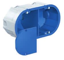 Die bewährte Produktreihe der KAISER Schallschutzdosen ist speziell für den Einbau