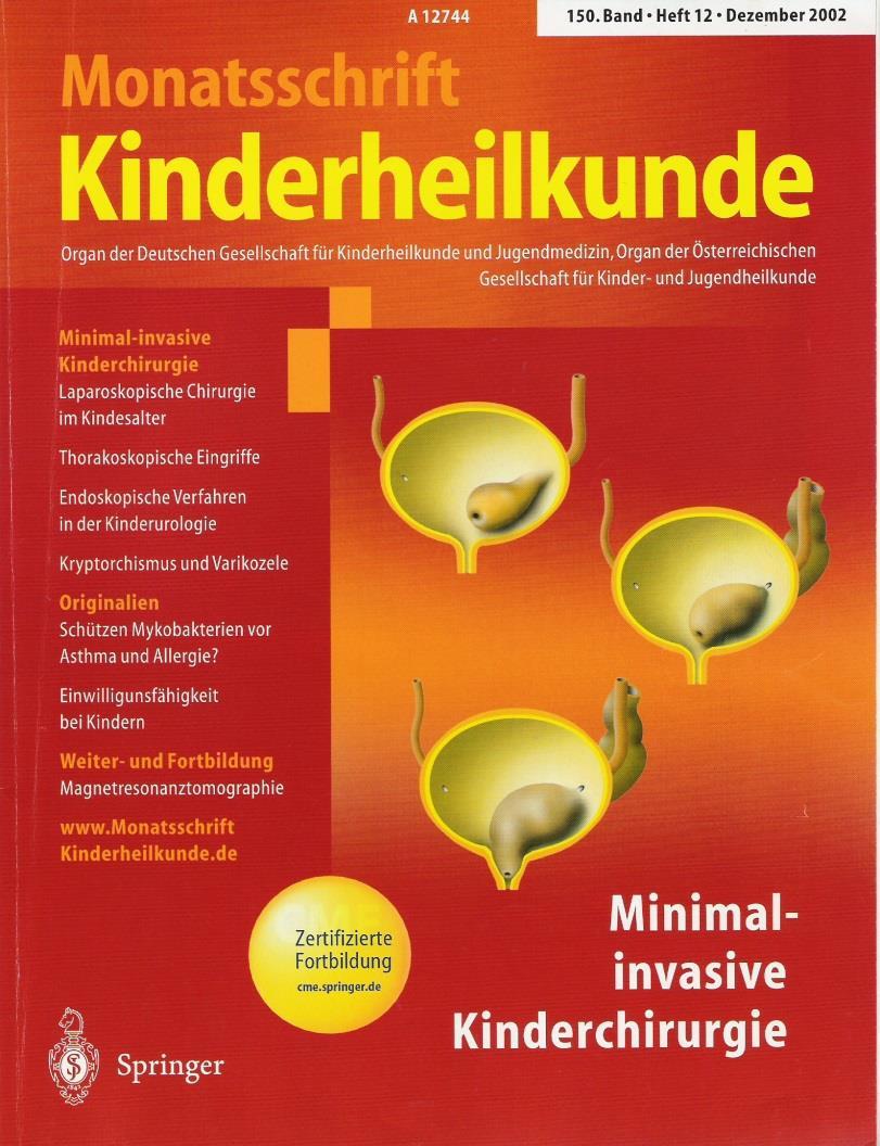 MIC in der Kinderurologie J. Fuchs, G. Seitz, P.
