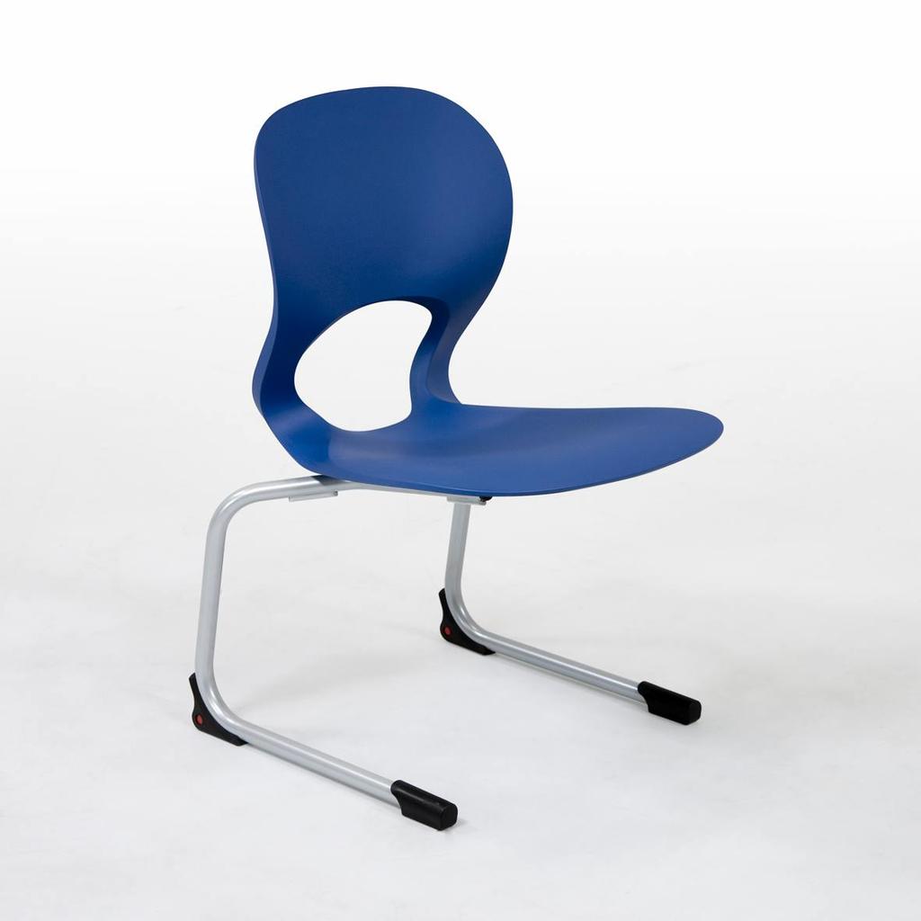 Freischwinger Goal Kunststoff-Sitzschale: Sitz- und Rückenfläche Schalenform, Spritzkunststoff, Polypropylen, hochwiderstandsfähig und umweltfreundlich Schalenfarben: anthrazit, rot, blau, grün,
