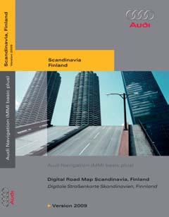 Skandinavien + Finnland-CD 2009 CD-Navigation. Bedienelemente: Bedieneinheit Terminal sowie Monitor (monochromes Display). POIs 113.