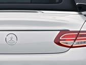 Heckspoiler A205 793 0100, nicht mit AMG Line Exterieur (P31) oder AMG