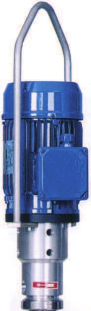 Die Pumpwerksdichtung ist als Gleitringdichtung oder Stopfbuchse ausgelegt. Das Gewicht der Pumpen beträgt je nach Tauchrohr länge und dem Antrieb 25 35 kg.