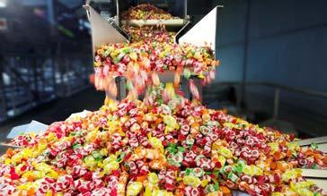 Die Sweet Tec GmbH und die Toffee Tec GmbH produzieren täglich bis zu 32 Millionen Bonbons, Lollis, Fruchtgummis und Toffees.