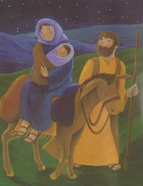 Herodes erschrak. Nein, sagte er. Aber in weisen Büchern steht, dass ein großer König in Bethlehem geboren werden soll. Schaut, ob ihr ihn findet.