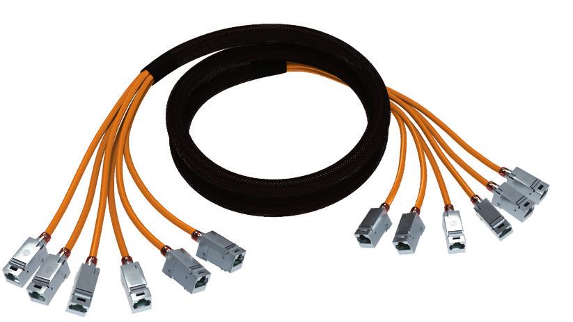 fixlink SL CTBC-Aufteilsystem Copper-Trunk-Bundled-Cable Das CTBC-Aufteilsystem bietet sich für den flexiblen Einsatz in der strukturierten Gebäudeverkabelung und in
