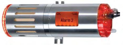 Das System GMA101 verfügt über zahlreiche Funktionen, wie Messwertspeicher oder Alarmverzögerung. Das Transmittersignal ist durch Tastendruck abrufbar.