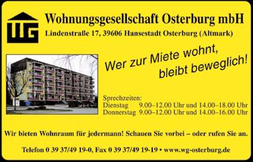8 Kreisvolkshochschule Stendal Osterburg Tel.: 03937 895178 Tangerhütte Tel.: 03935 2486 ren wollen.