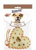 Snacks aus viel Fleisch Die Snack-Sticks sind bekömmlich und auch für Hunde mit Allergien geeignet. Abgerundet mit Omega 3 und 6 und reich an natürlichem Vitamin A.