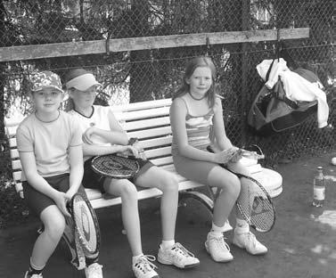 und Jugendlichen der Tennisabteilung