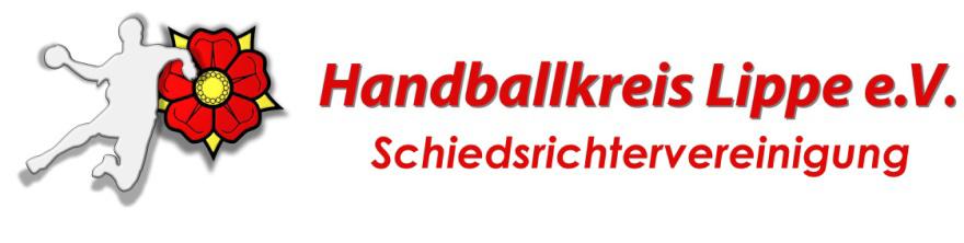 Protokoll des Kreisschiedsrichtertages des Handballkreises Lippe vom 16. April 2018 TOP 1: Begrüßung Kreisschiedsrichterwart Uwe Büker eröffnet um 19:36 die Sitzung.