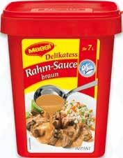Rahm-Sauce braun für 7 Liter, 1