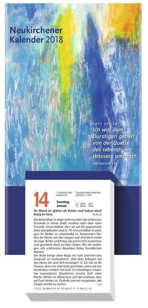 Aus unserer Kirchengemeinde Kalender Die Neukirchener und Konstanzer Kalender können auch in diesem Jahr wieder über die Kirchengemeinde erworben werden.