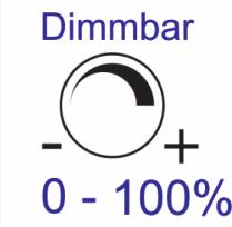 Warmweisses - Dimmbar (0-100%) -