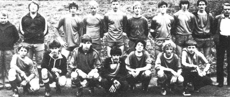 Die B-Jugend von Trainer Günter Rauscher spielte in der Saison 1983/84 als einziges in der Kreisliga Siegerland.