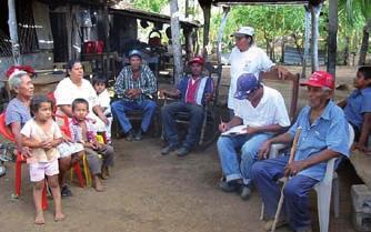 Hintergrundinformationen zur Städtepartnerschaft Kreuzberg - San Rafael del Sur, Nicaragua Die Zielgruppen Zielgruppe der landwirtschaftlichen Maßnahmen sind ca. 1.