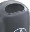 modell basel - Abfallbehälter - Abfallbehälter basel, der Topseller aus feuerverzinktem Stahlblech, mit vorderer