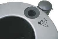 modell kibo - Abfallbehälter - Abfallbehälter aus feuerverzinktem Noppenblech, mit oberer, reduzierter Einwurföffnung.
